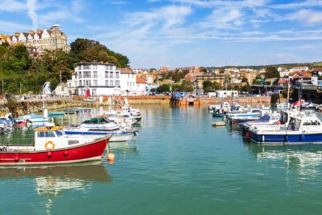 Beautifully Appointed, Period Seaside Apartment Folkestone Dış mekan fotoğraf